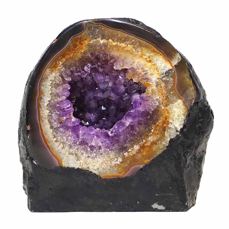 2.25kg Amethyst Crystal Geode Specimen DS103 3 Amethyst Crystal Geode Specimen DS103-2 | Himalayan Salt Factory