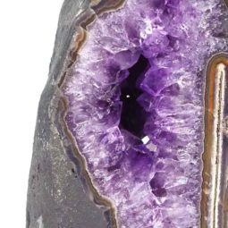 Amethyst Crystal Geode Specimen DS111 | Himalayan Salt Factory