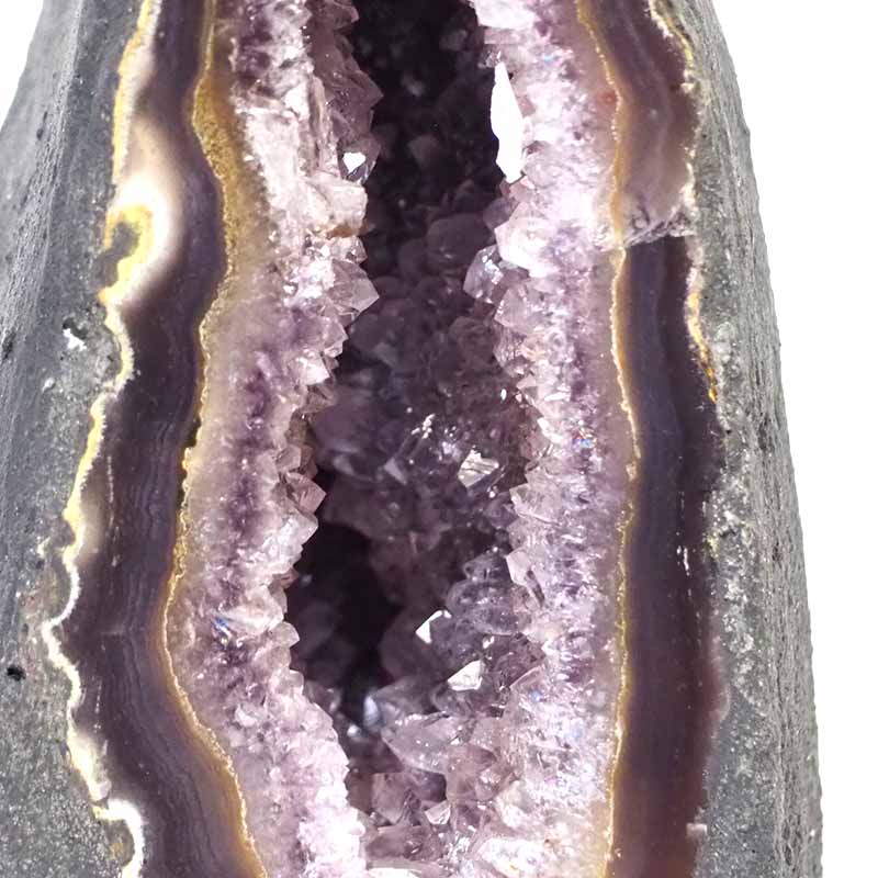 1.87kg Amethyst Crystal Geode Specimen DS117 5 Amethyst Crystal Geode Specimen DS117-2 | Himalayan Salt Factory