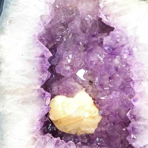 Amethyst Crystal Geode Specimen DS122-2 | Himalayan Salt Factory