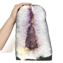 Amethyst Crystal Geode Specimen DS74 | Himalayan Salt Factory