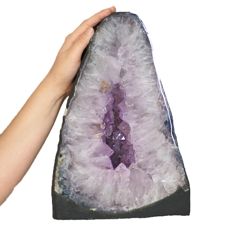 11.15kg Amethyst Crystal Geode Specimen DS75 4 Amethyst Crystal Geode Specimen DS75-1 | Himalayan Salt Factory