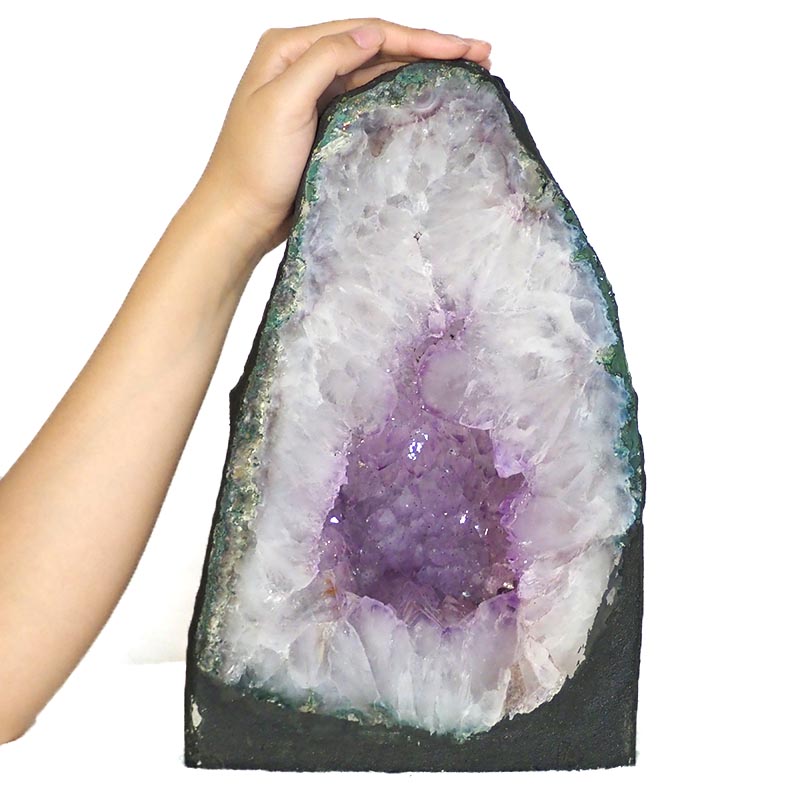 8.65kg Amethyst Crystal Geode Specimen DS77 4 Amethyst Crystal Geode Specimen DS77 | Himalayan Salt Factory