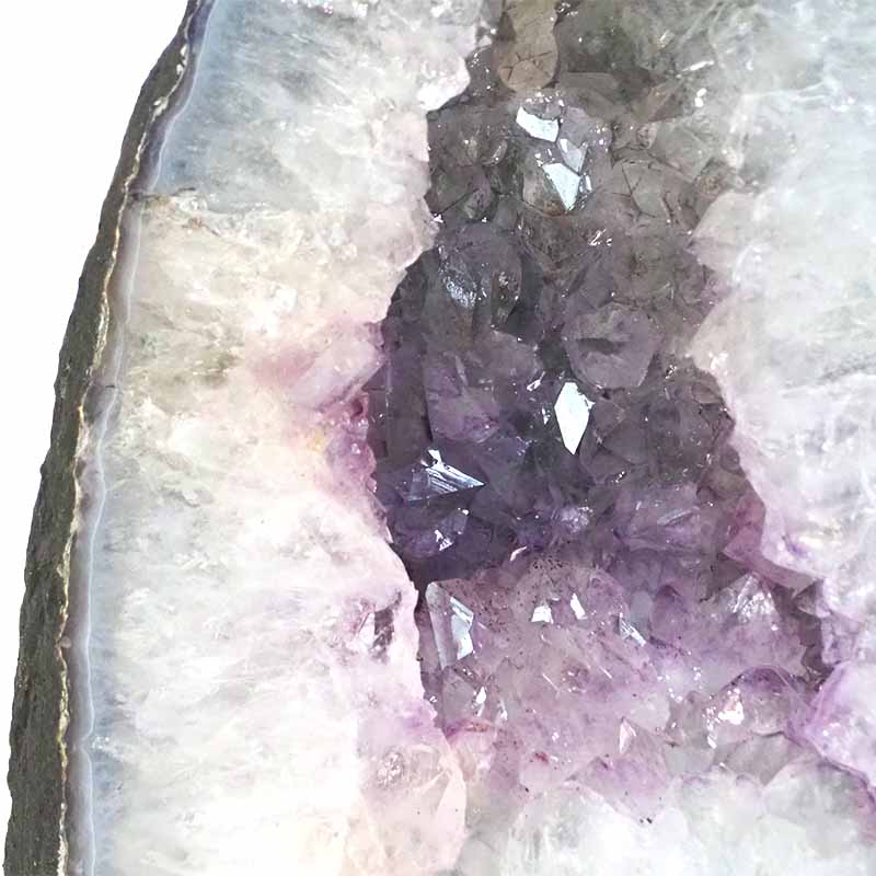 12.20kg Amethyst Crystal Geode Specimen DS78 5 Amethyst Crystal Geode Specimen DS78 | Himalayan Salt Factory