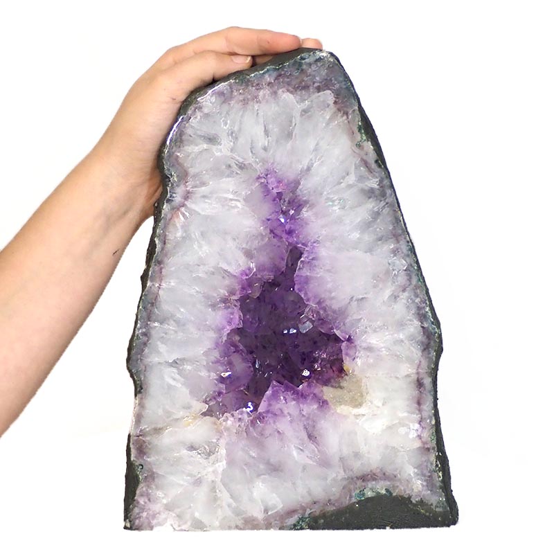 8.1kg Amethyst Crystal Geode Specimen DS88 4 Amethyst Crystal Geode Specimen DS88-1 | Himalayan Salt Factory