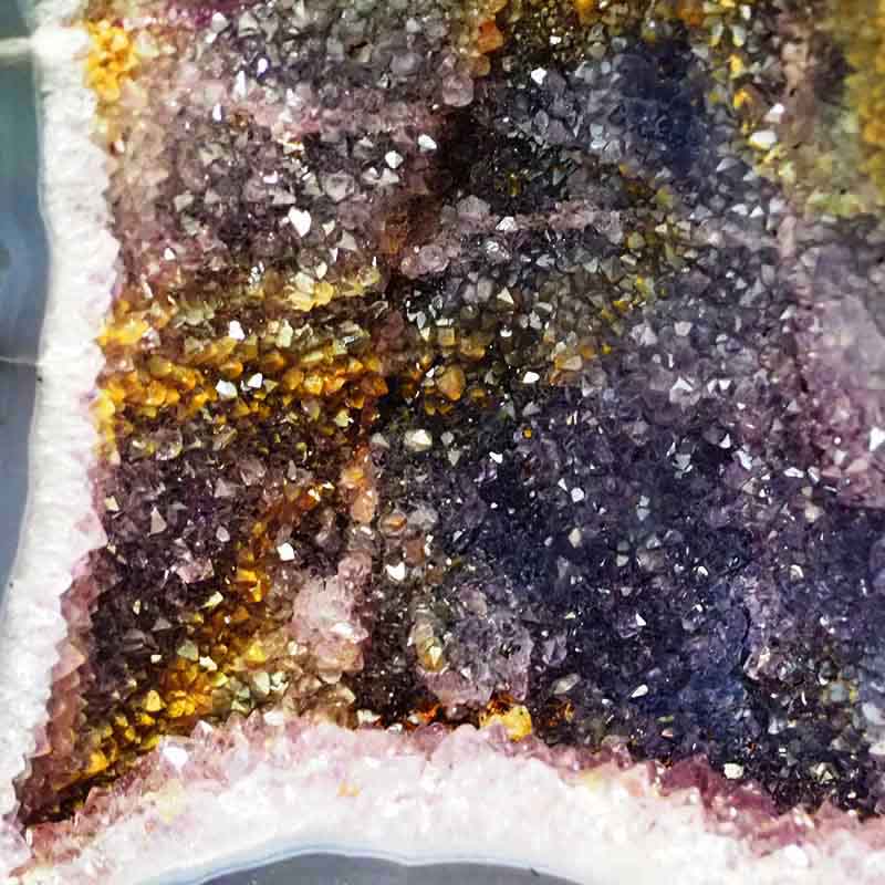 6.15kg Amethyst Crystal Geode Specimen DS98 5 Amethyst Crystal Geode Specimen DS98-2 | Himalayan Salt Factory