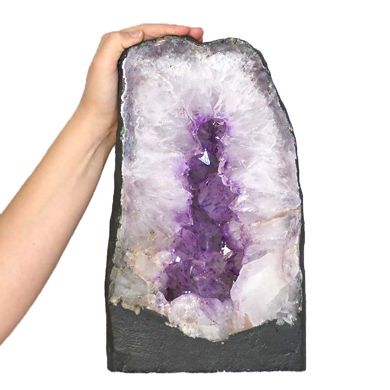 13.35kg Amethyst Crystal Geode Specimen DS69 4 13.35kg Amethyst Crystal Geode Specimen S69-1 | Himalayan Salt Factory