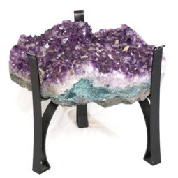 Amethyst Crystal Geode Specimen Table DS145 | Himalayan Salt Factory