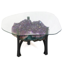 49.63kg Amethyst Crystal Geode Specimen Table DS145 17 Amethyst Crystal Geode Specimen Table DS145-4 | Himalayan Salt Factory