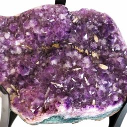 49.63kg Amethyst Crystal Geode Specimen Table DS145 11 Amethyst Crystal Geode Specimen Table DS145-7 | Himalayan Salt Factory