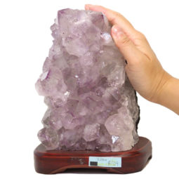3.15kg Amethyst Crystal Lamp DS11 7 Amethyst Crystal Lamp DS11-1 | Himalayan Salt Factory