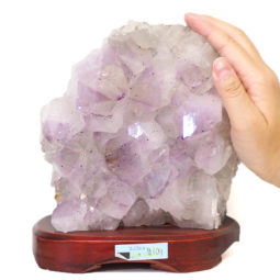 3.25kg Amethyst Crystal Lamp DS12 7 Amethyst Crystal Lamp DS12-1 | Himalayan Salt Factory