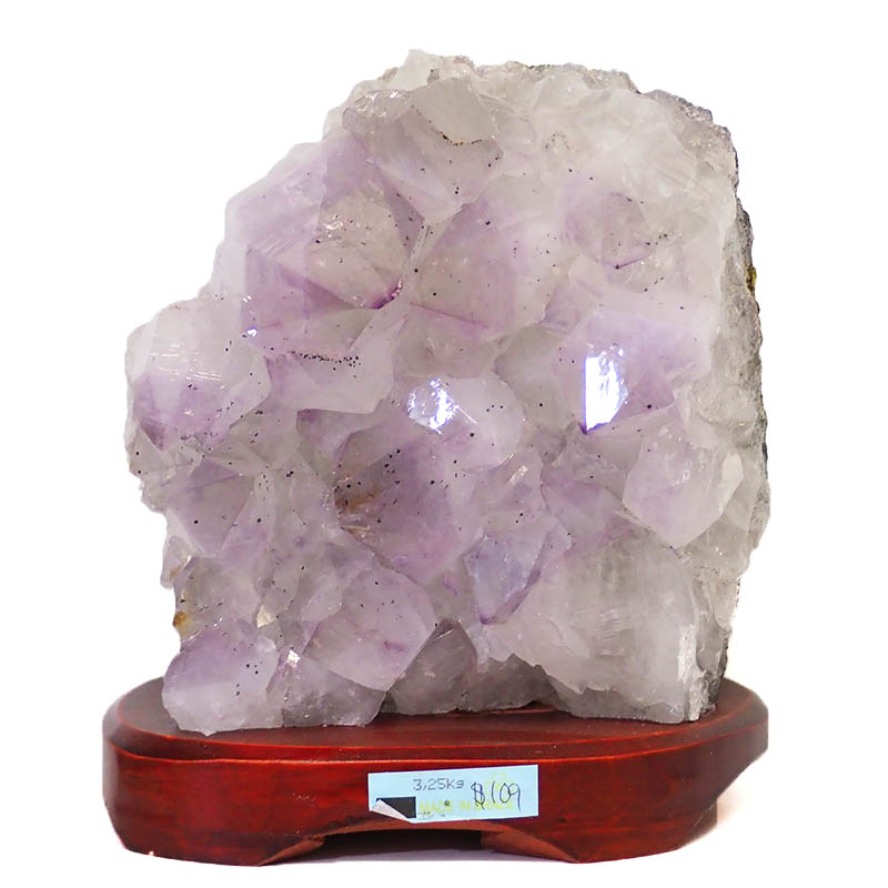 3.25kg Amethyst Crystal Lamp DS12 3 Amethyst Crystal Lamp DS12 | Himalayan Salt Factory