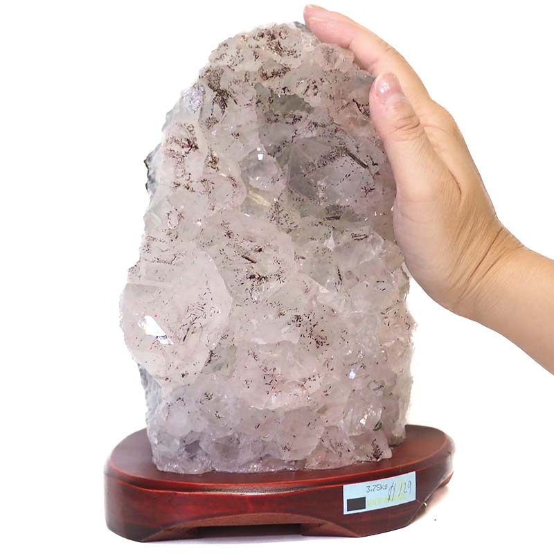 3.75kg Amethyst Crystal Lamp DS23 5 Amethyst Crystal Lamp DS23-2 | Himalayan Salt Factory