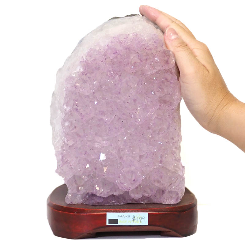 4.65kg Amethyst Crystal Lamp DS25 5 Amethyst Crystal Lamp DS25-1 | Himalayan Salt Factory