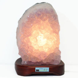4.65kg Amethyst Crystal Lamp DS25 6 Amethyst Crystal Lamp DS25-2 | Himalayan Salt Factory