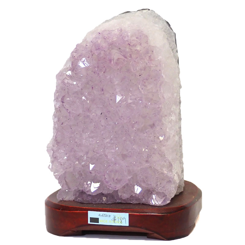 4.65kg Amethyst Crystal Lamp DS25 3 Amethyst Crystal Lamp DS25 | Himalayan Salt Factory
