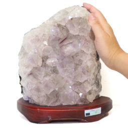 4.95kg Amethyst Crystal Lamp DS26 7 Amethyst Crystal Lamp DS26-2 | Himalayan Salt Factory