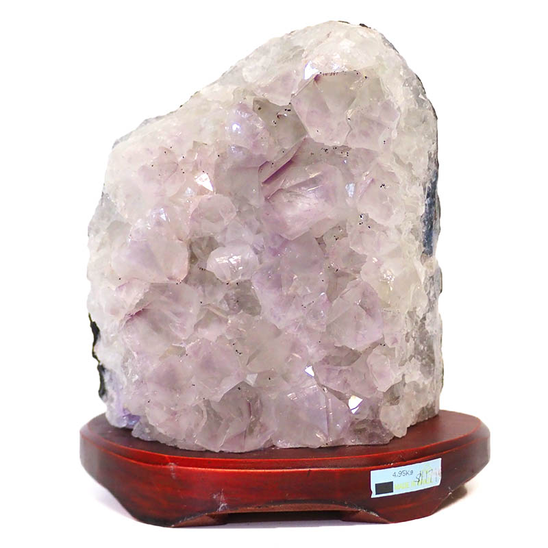 4.95kg Amethyst Crystal Lamp DS26 3 Amethyst Crystal Lamp DS26 | Himalayan Salt Factory