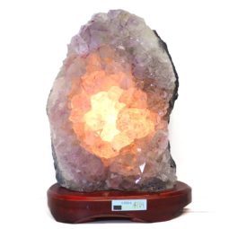 Amethyst Crystal Lamp DS28-1 | Himalayan Salt Factory