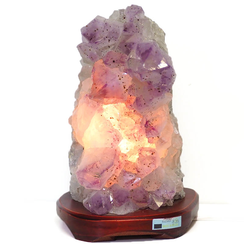 6.25kg Amethyst Crystal Lamp DS30 4 Amethyst Crystal Lamp DS30-1 | Himalayan Salt Factory