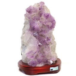 Amethyst Crystal Lamp DS30 | Himalayan Salt Factory
