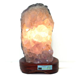 2.05kg Amethyst Crystal Lamp DS31 5 Amethyst Crystal Lamp DS31-1 | Himalayan Salt Factory