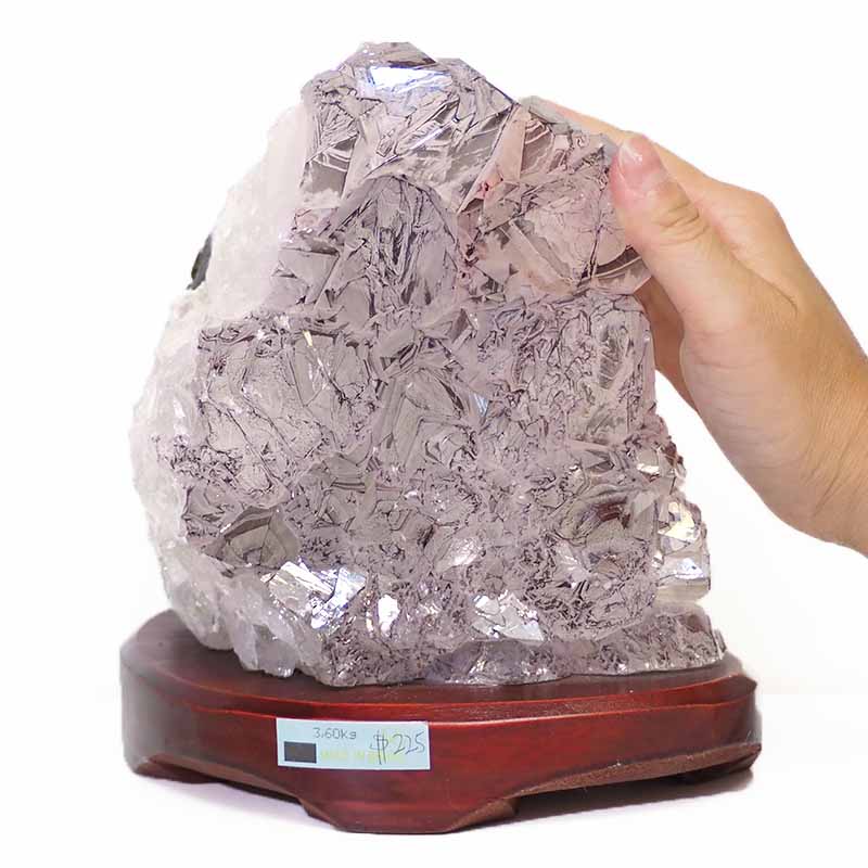 3.60kg Amethyst Crystal Lamp DS38 5 Amethyst Crystal Lamp DS38-2 | Himalayan Salt Factory