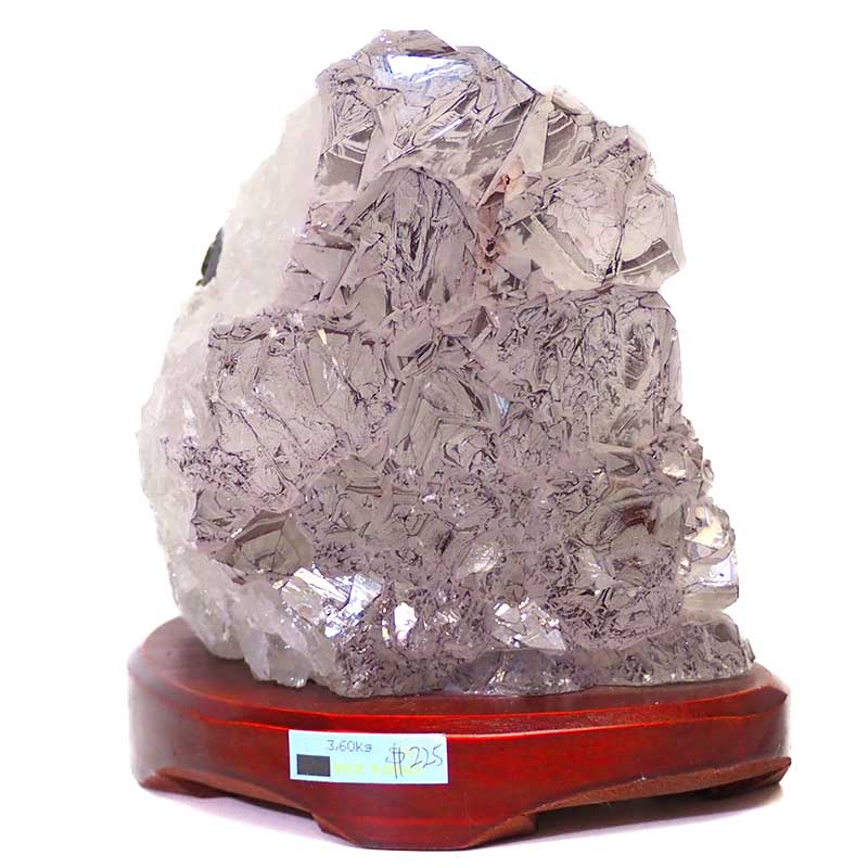 3.60kg Amethyst Crystal Lamp DS38 3 Amethyst Crystal Lamp DS38 | Himalayan Salt Factory