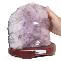 4.15kg Amethyst Crystal Lamp DS39 7 Amethyst Crystal Lamp DS39-2 | Himalayan Salt Factory