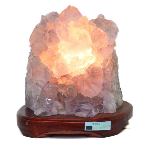 Amethyst Crystal Lamp DS40-2 | Himalayan Salt Factory