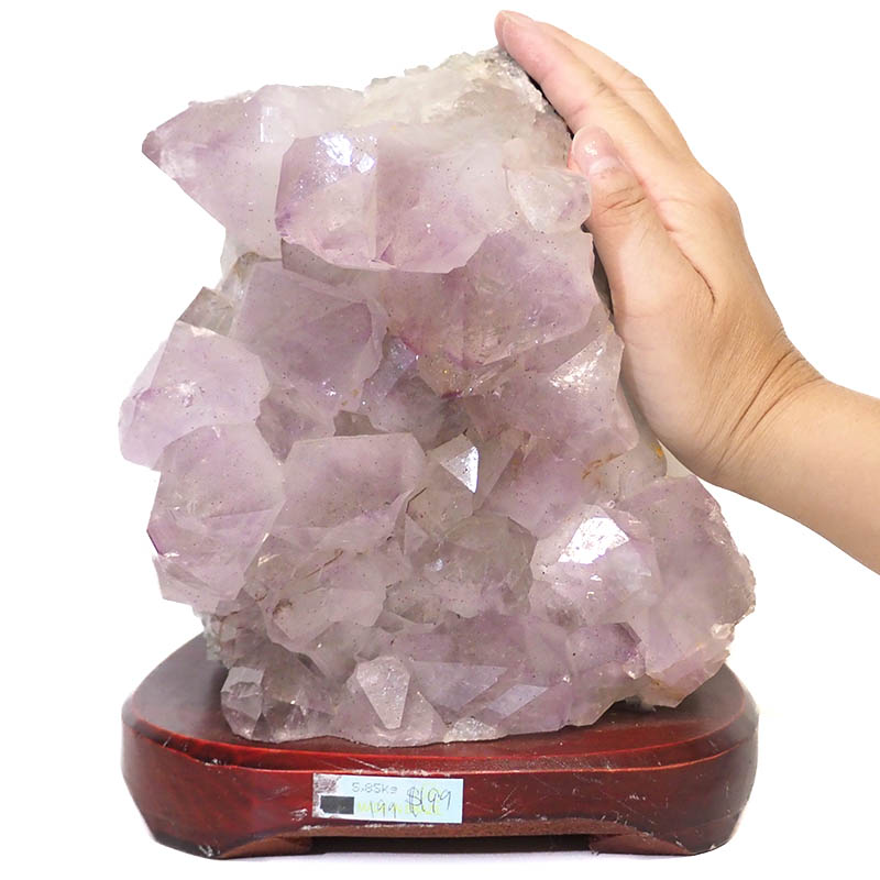 5.85kg Amethyst Crystal Lamp DS49 5 Amethyst Crystal Lamp DS49-2 | Himalayan Salt Factory