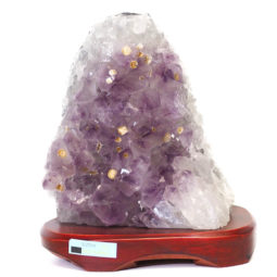 Amethyst Crystal Lamp DS8 | Himalayan Salt Factory