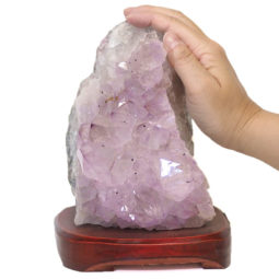 Amethyst Crystal Lamp DS9-2 | Himalayan Salt Factory
