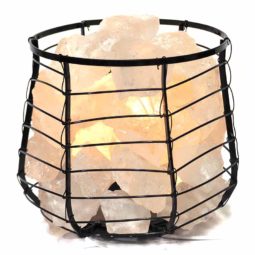 Clear Quartz Crystal Rocks Relaxing Capsule Lamp 7 Clear Crystal Rocks Relaxing Capsule Lamp | Himalayan Salt Factory