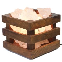 Clear Quartz Rocks Cubic Lamp 5 Clear Quartz Rocks Cubie Lamp | Himalayan Salt Factory
