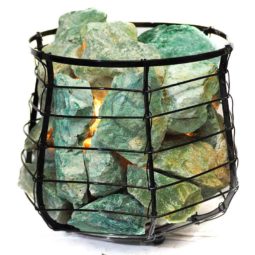 Green Quartz Vibrations Capsule Lamp 6 Green Quartz Vibrations Capsule Lamp | Himalayan Salt Factory