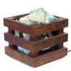 Green Quartz Vibrations Cubic Lamp | Himalayan Salt Factory