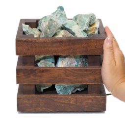 Green Quartz Vibrations Cubic Lamp 8 Green Quartz Vibrations Cubic Lamp | Himalayan Salt Factory