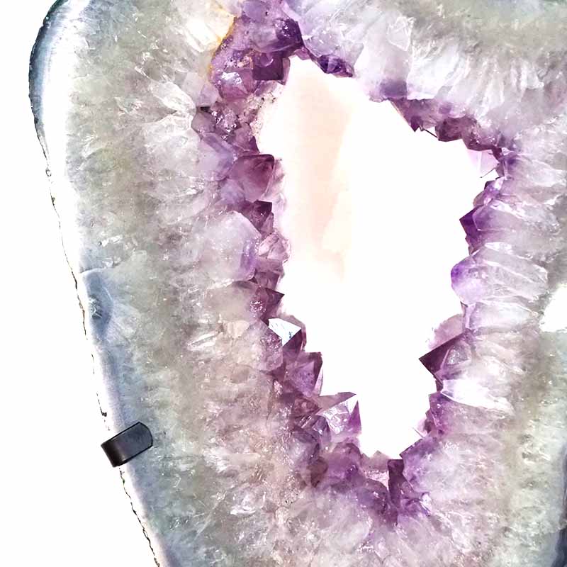 7.05kg Natural Brazil Amethyst Geode Slice DS133 5 Natural Brazil Amethyst Geode Slice DS133 | Himalayan Salt Factory