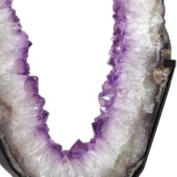 4.70kg Natural Brazil Amethyst Geode Slice DS142 8 Natural Brazil Amethyst Geode Slice DS142-2 | Himalayan Salt Factory
