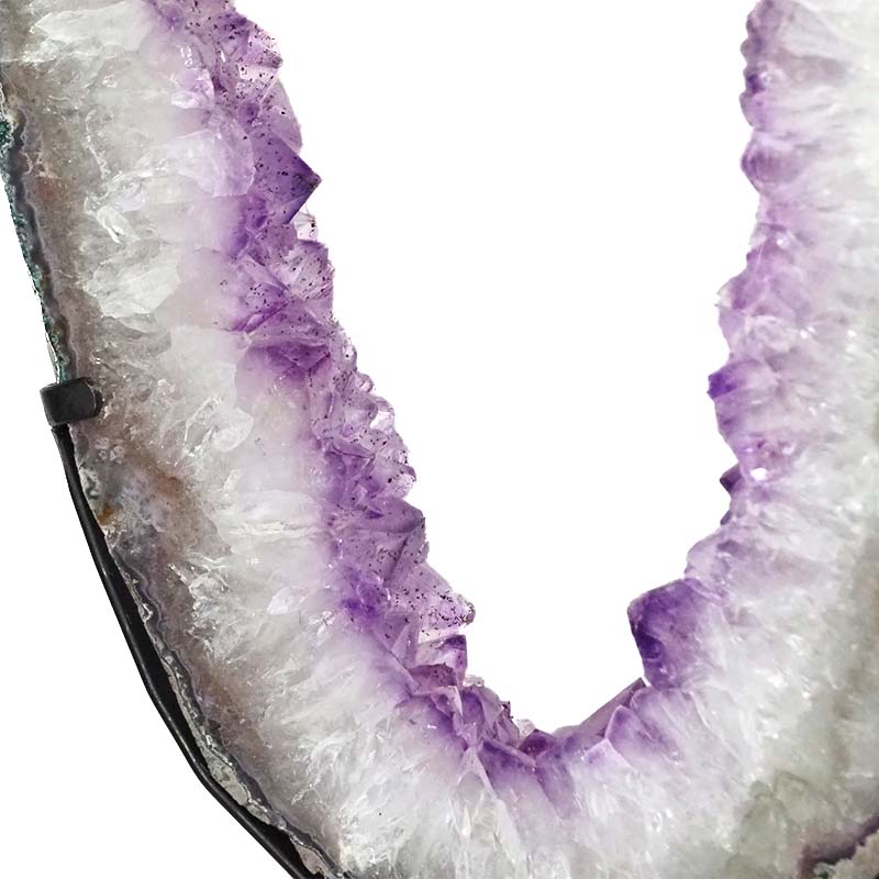 4.70kg Natural Brazil Amethyst Geode Slice DS142 6 Natural Brazil Amethyst Geode Slice DS142 | Himalayan Salt Factory