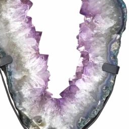 Natural Brazil Amethyst Geode Slice DS143-1 | Himalayan Salt Factory