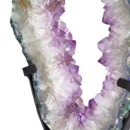 Natural Brazil Amethyst Geode Slice DS143 | Himalayan Salt Factory