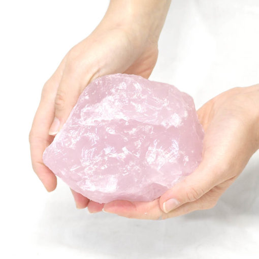 Rose Quartz Crystal Set – 4 Pieces | Himalayan Salt Factory