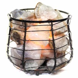 Rough Crystal Rock Relaxing Capsule Lamp - LED Bulb 8 Rough Crystal Rock Relaxing Capsule Lamp | Himalayan Salt Factory
