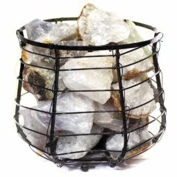 Rough Crystal Rock Relaxing Capsule Lamp - LED Bulb 7 Rough Crystal Rock Relaxing Capsule Lamp | Himalayan Salt Factory
