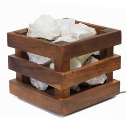Rough Crystal Rocks Cubic Lamp | Himalayan Salt Factory