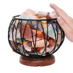 Rough Mix Crystal Rock Amore Lamp 7 Rough Mixed Crystal Rock Amore Lamp | Crystal Factory