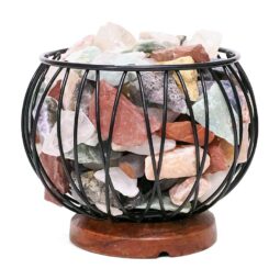 Rough Mixed Crystal Rock Amore Lamp | Crystal Factory
